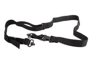 Tac Shield 2 Point Sling comes in black with a QD attachment